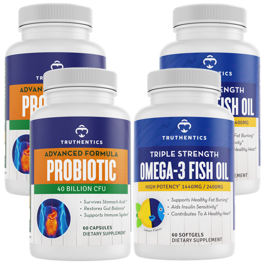 Advanced Probiotic & Omega-3 Fish Oil Bundle