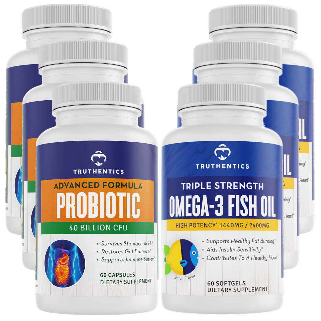 Advanced Probiotic & Omega-3 Fish Oil Bundle