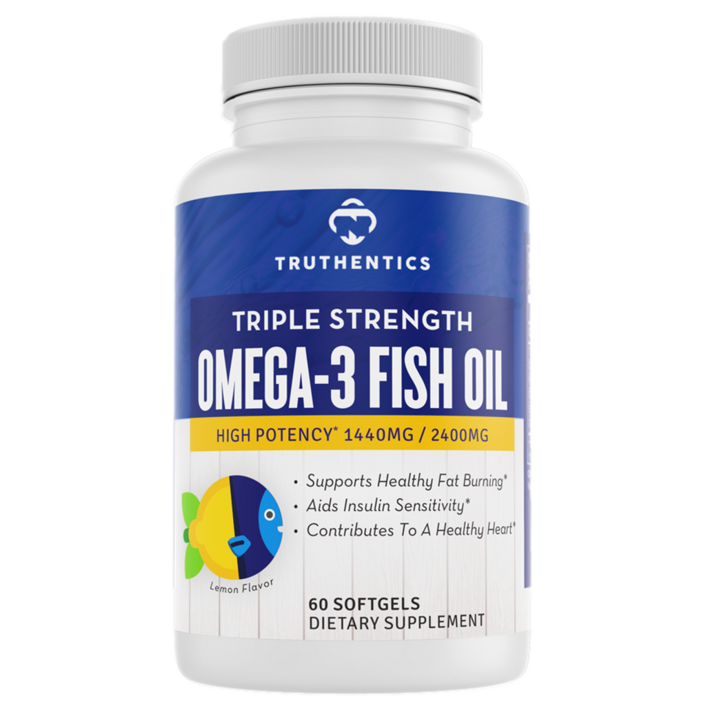 Truthentics Omega-3 Fish Oil (60 Count)
