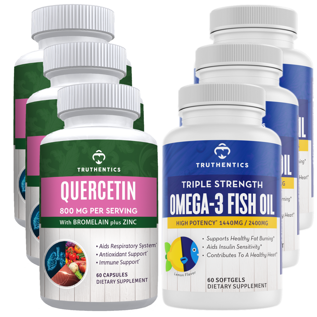Quercetin & Omega-3 Fish Oil Bundle