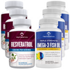 Resveratrol & Omega-3 Fish Oil Bundle