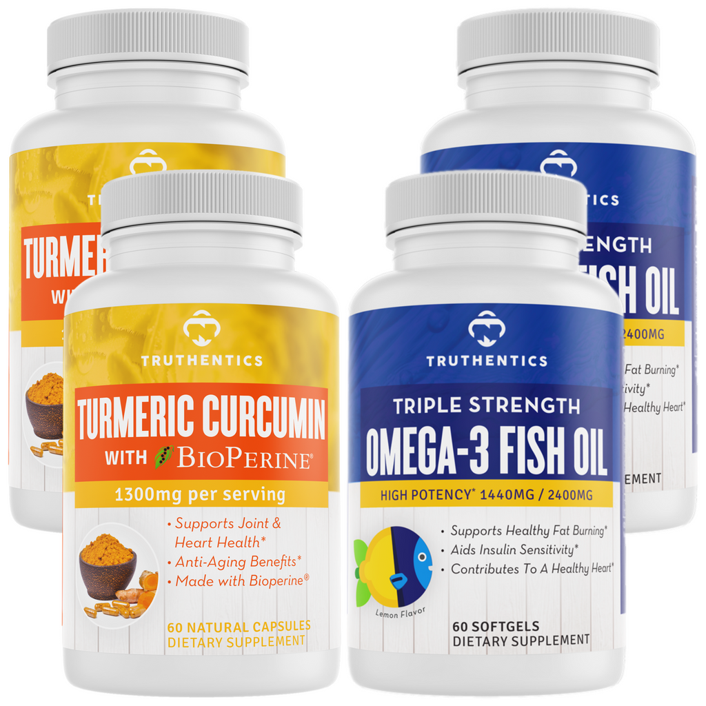 Turmeric Curcumin & Omega-3 Fish Oil Bundle