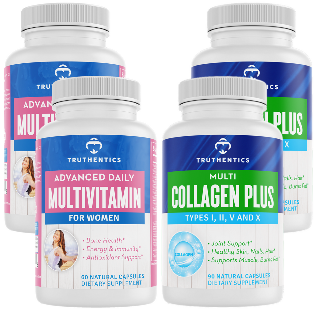 Womens Multivitamin & Collagen Plus Bundle