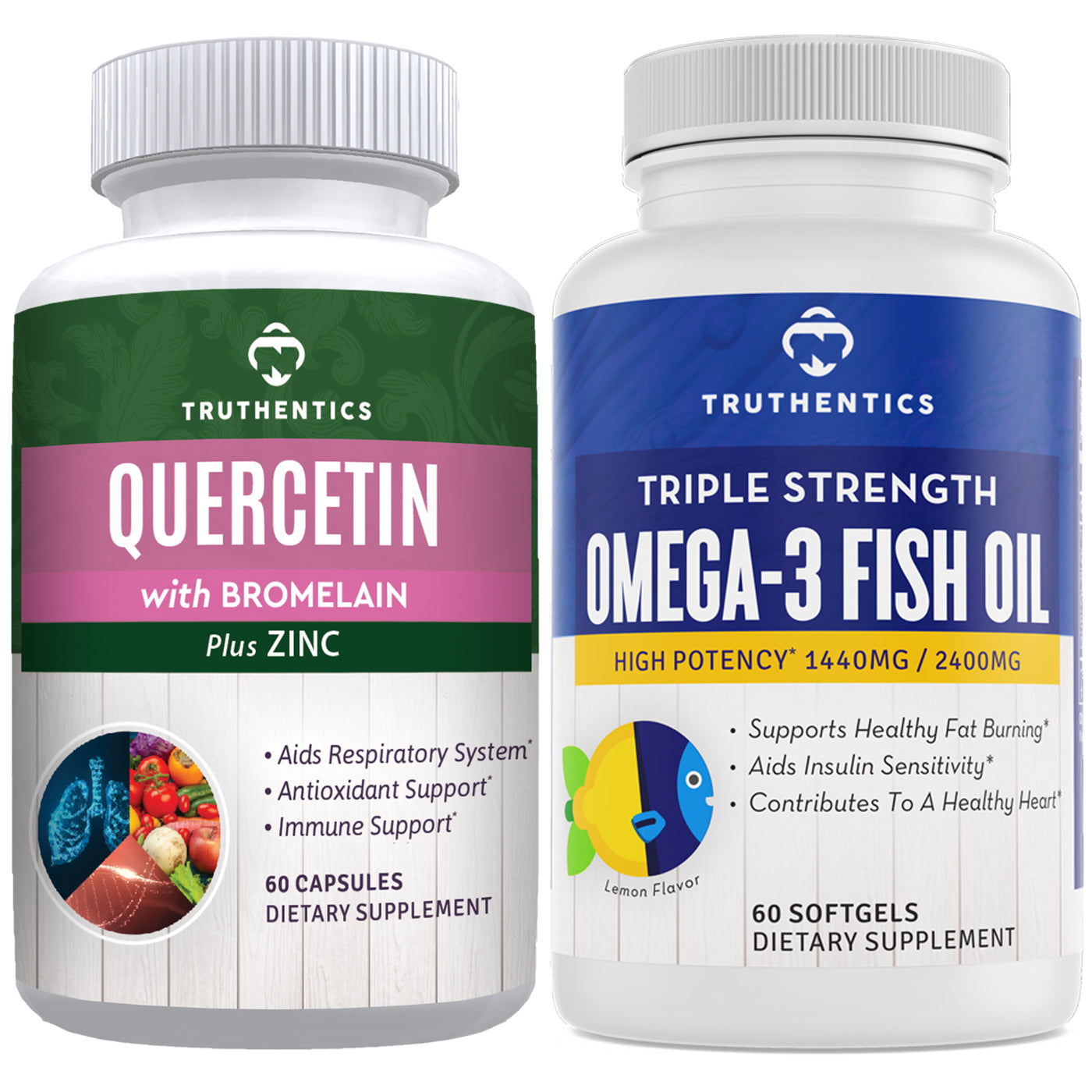 Quercetin & Omega-3 Fish Oil Bundle